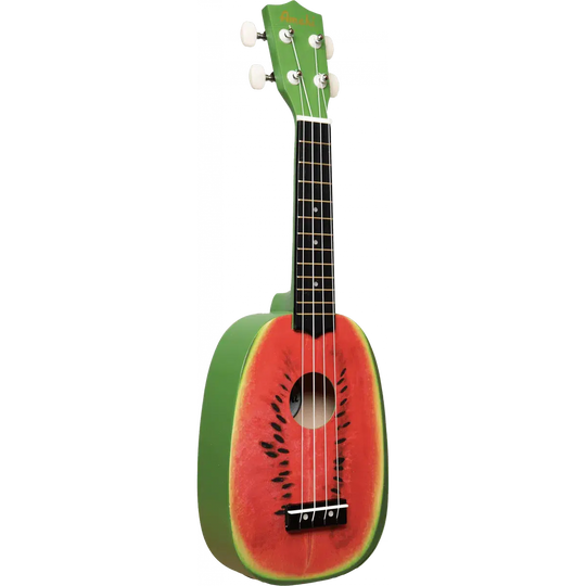 Pineapple Shape Ukulele with Watermelon Design