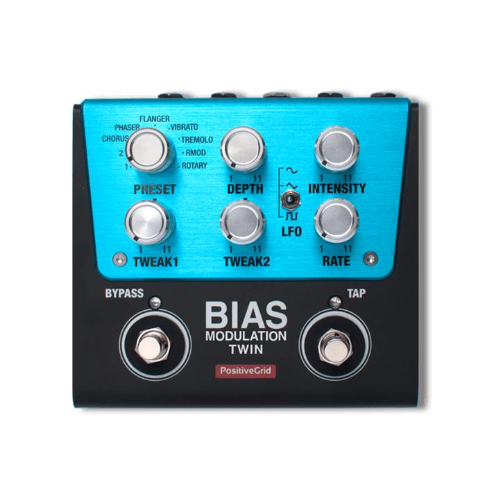 Positive Grid BIAS Modulation Twin Guitar Pedal