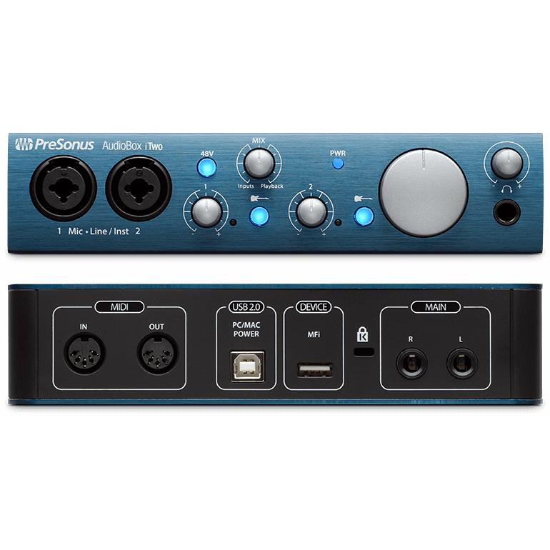 PreSonus® AudioBox® iTwo USB Recording Interface