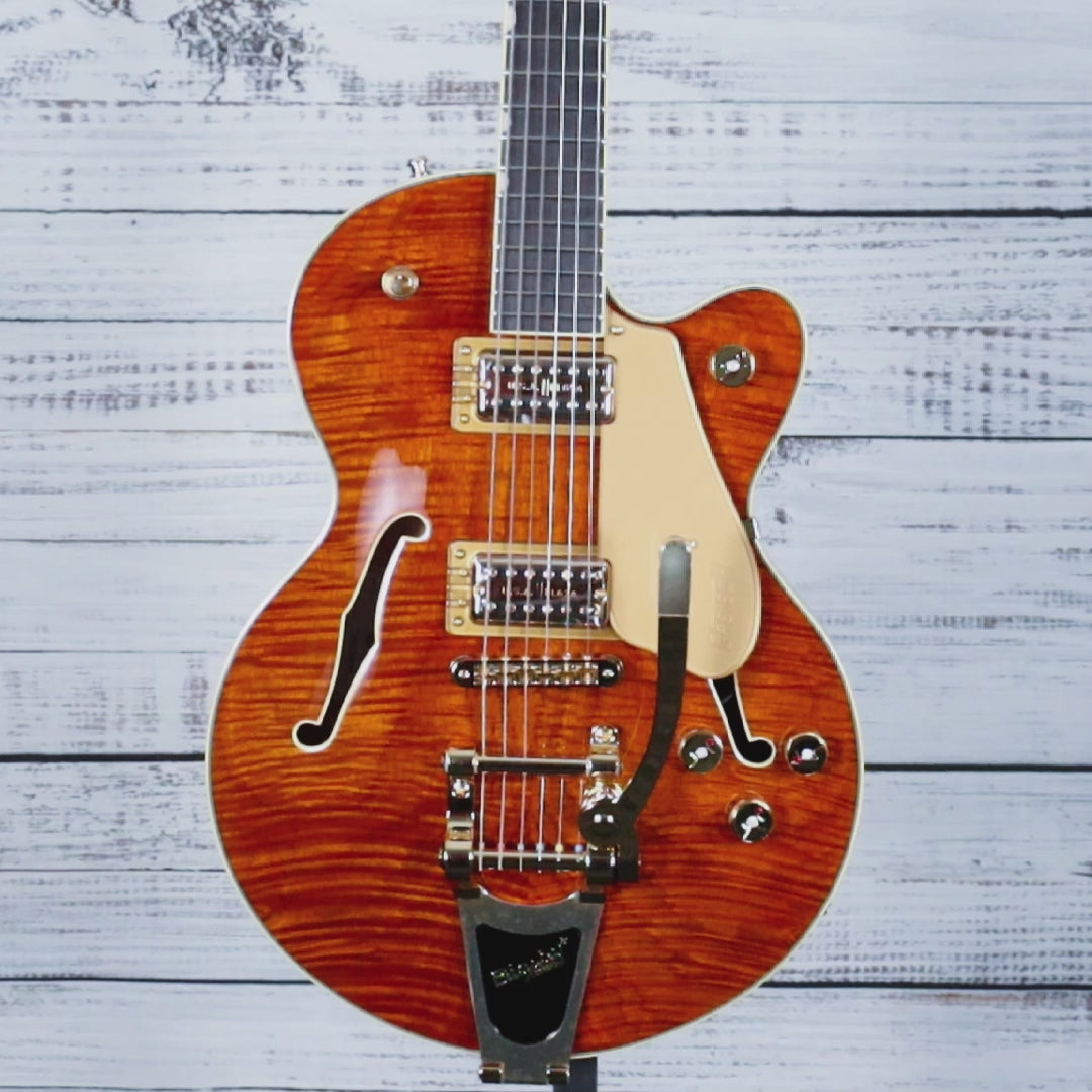 Gretsch Electromatic LTD Broadkaster Jr. | Roundup Orange | Yandas