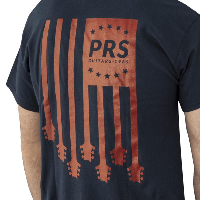 PRS SHORT SLEEVE FLAG T-SHIRT BLUE | Medium