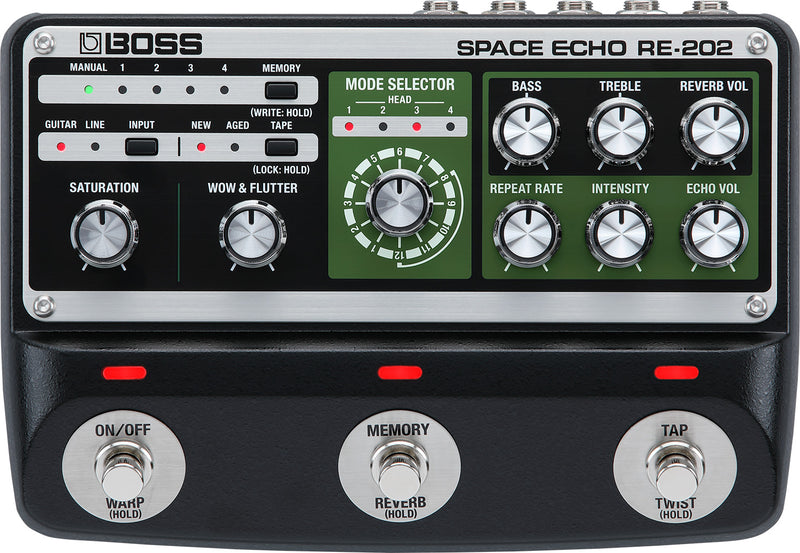 Boss RE-202 Space Echo Pedal