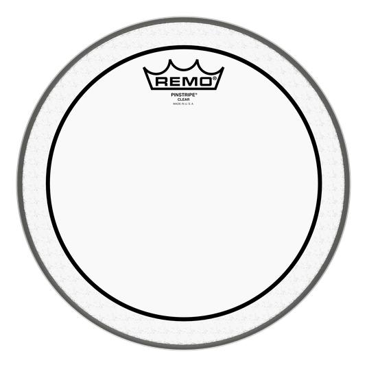 Remo Batter, Pinstripe, Clear, 10" Diameter