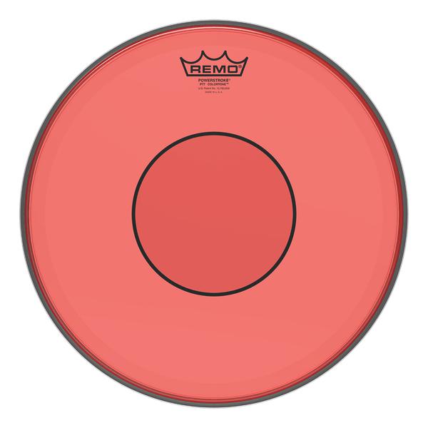Remo Powerstroke 77 Colortone Red Drumhead | 14"