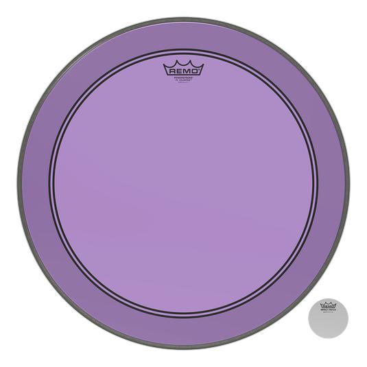 Remo Powerstroke P3 Colortone Purple Bass Drumhead | 20