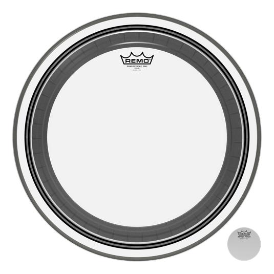 Remo Powerstroke Pro Clear Bass Drumhead | 18"