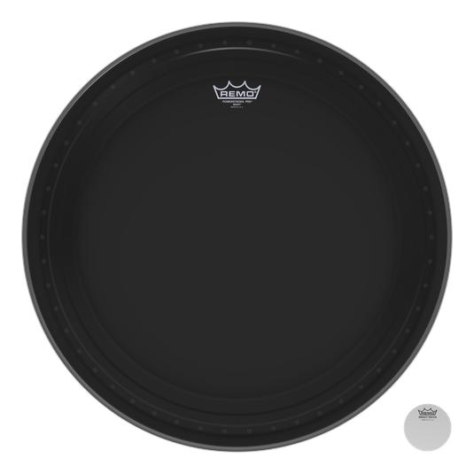Remo Powerstroke Pro Ebony Bass Drumhead | 22