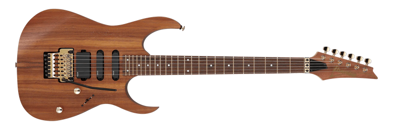 RG-Premium-6str-Electric-Guitar-w/Case---Natural-Flat