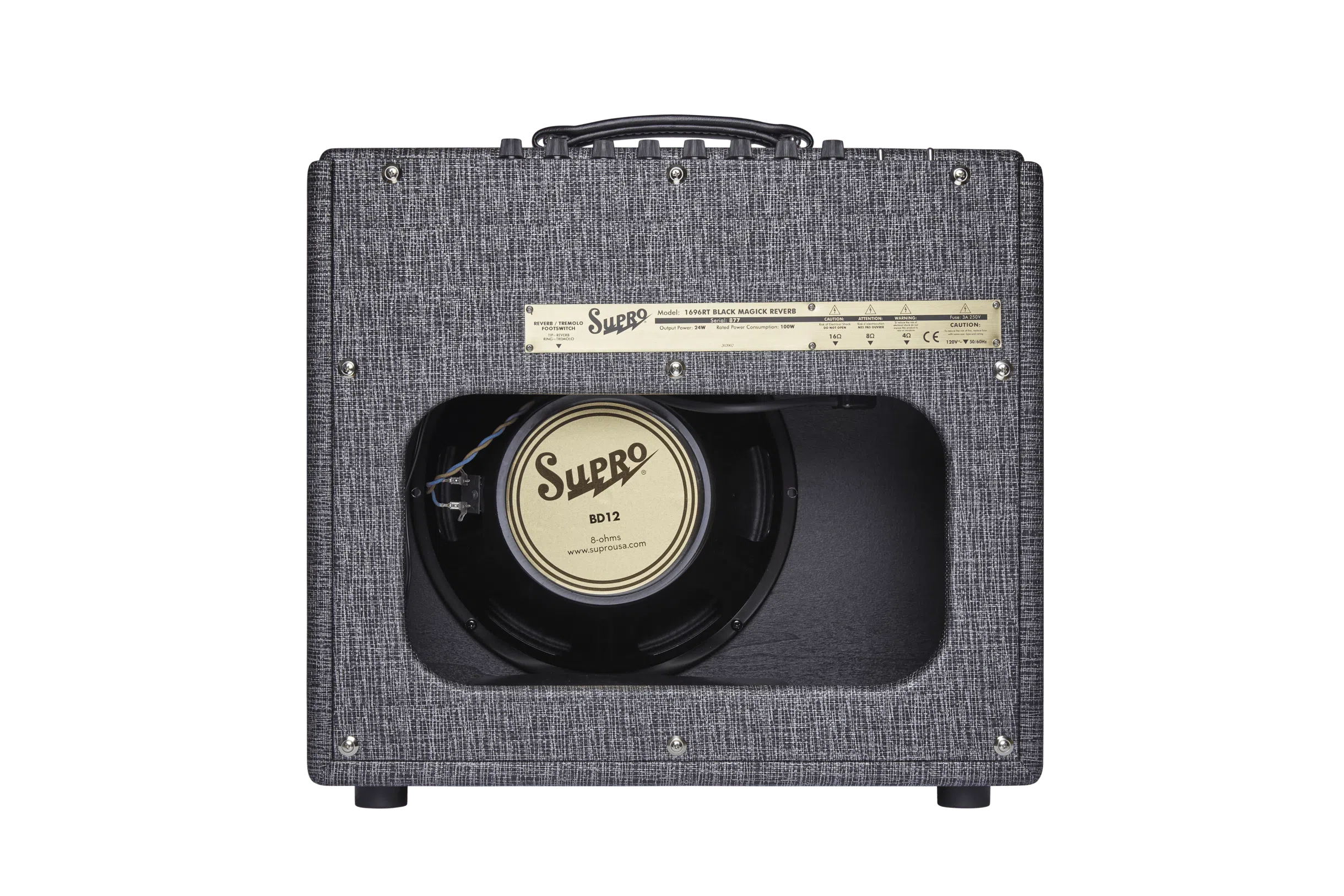 Supro Black Magick Reverb Combo Amplifier | 1696RT