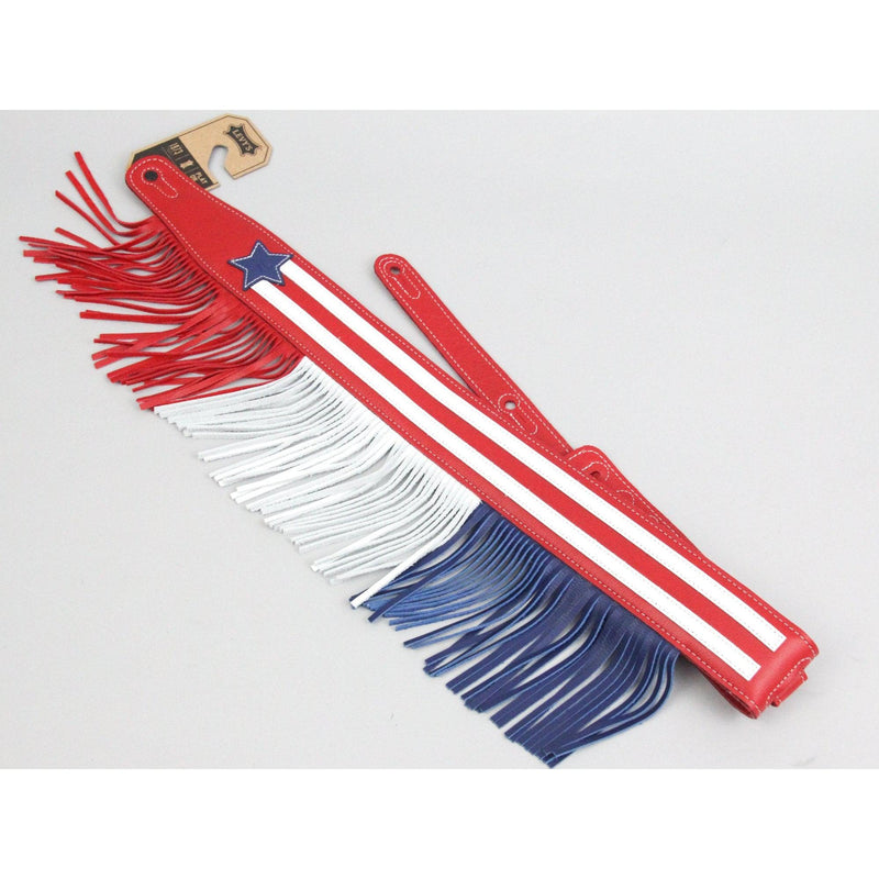 2 1/2 inch Wide Top Grain Leather USA Strap