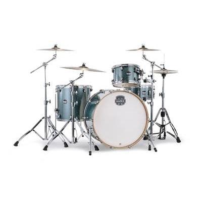 24 in. x 16 in. Bass Drum (No Mount), 12 in. x 8 in. Toms, 16 in. x 16 in. Floor Tom 14 in. x 6.5 in. Matching Birch Snare