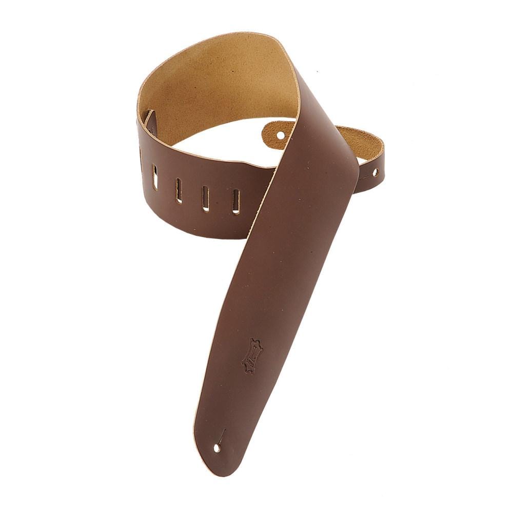 3 1/2" Chrome-tan Leather Bass Strap | Brown