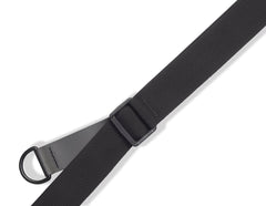 3" Specialty Series Ergonomic Garment Leather Guitar Strap | Black