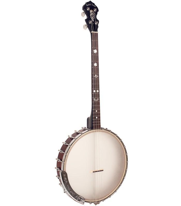 4-String Irish Tenor Openback Banjo with 17 Frets