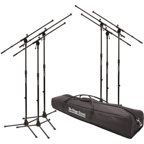 6 Euroboom Mic Stands w/ Bag