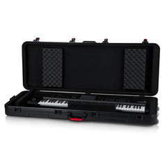 76-Note Keyboard Case TSA Approved with Wheels