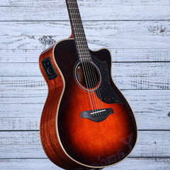 Yamaha AC1M Acoustic Electric Guitar | Mahogany | Tobacco Sunburst