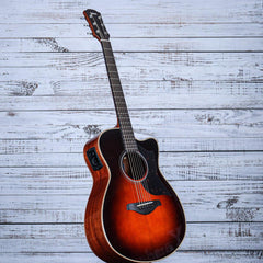 Yamaha AC1M Acoustic Electric Guitar | Mahogany | Tobacco Sunburst