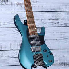 Ibanez Q547 Headless Guitar | Blue Chameleon Metallic Matte