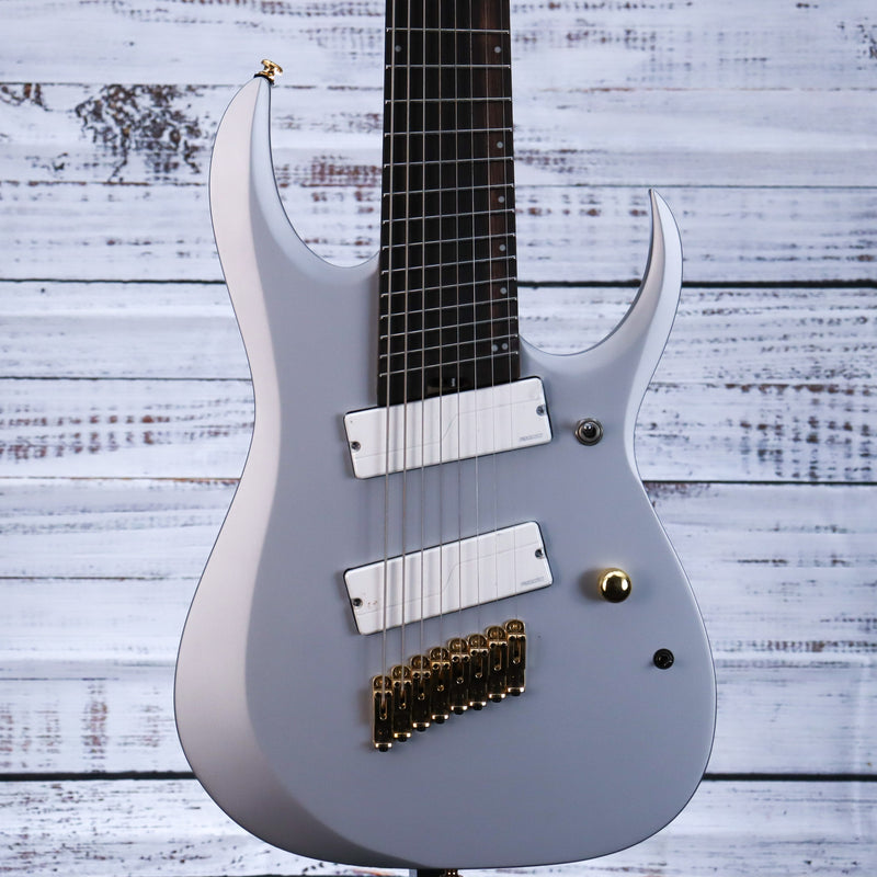 Ibanez RGDMS8 Electric Guitar | Classic Silver Matte