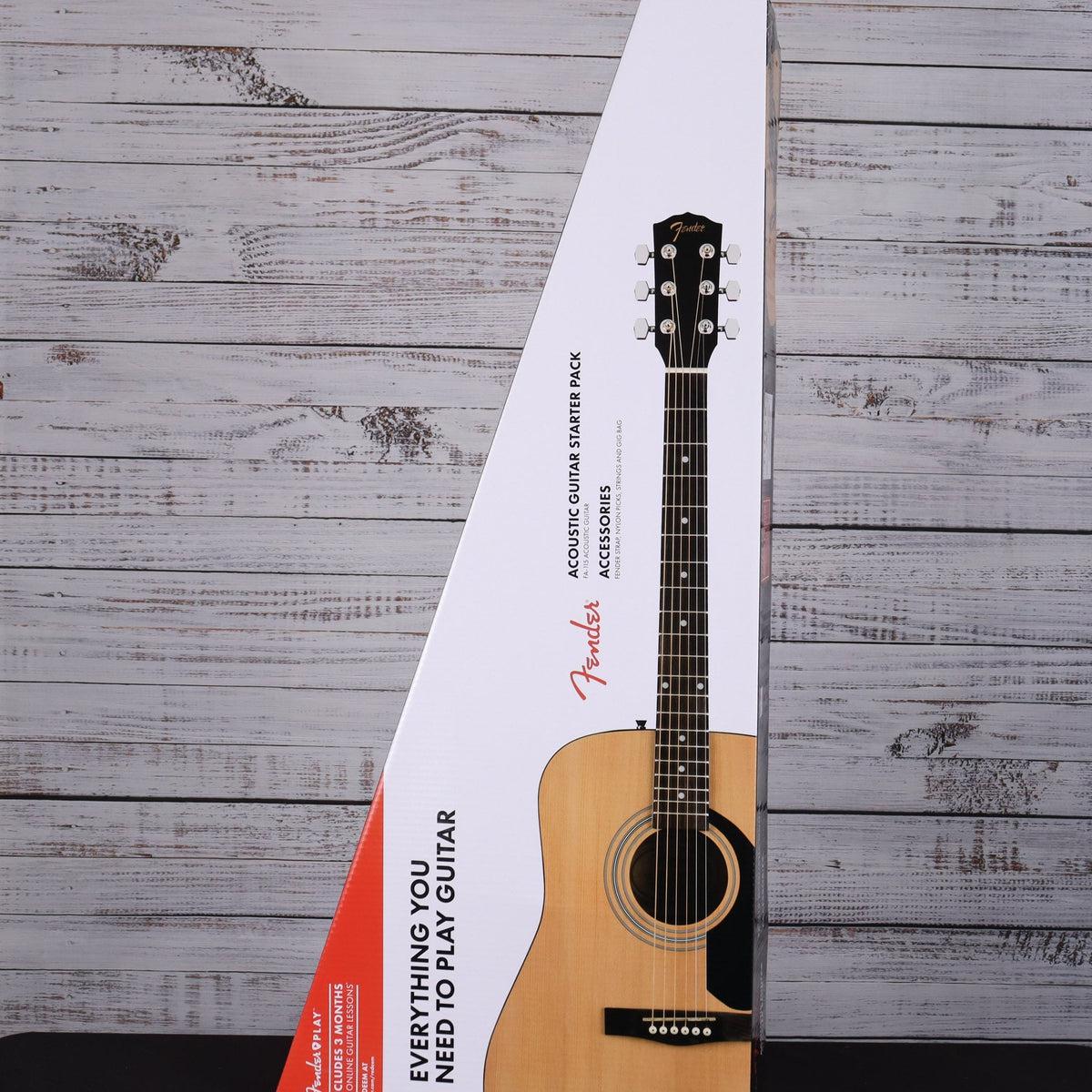 Fender acoustic 2024 guitar starter kit