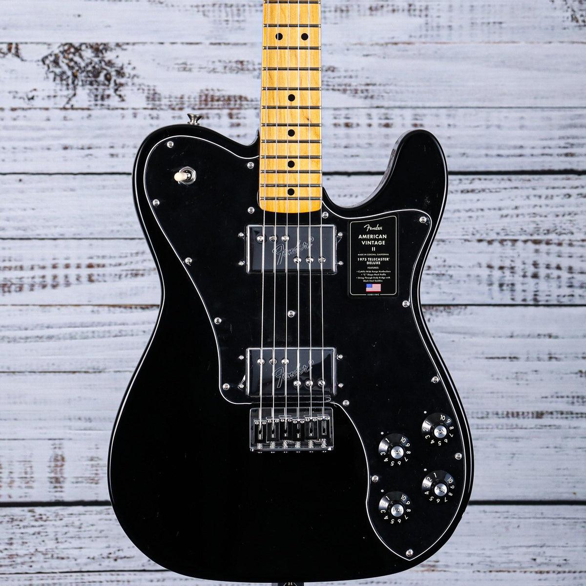 American Vintage II 1975 Telecaster® Deluxe | Maple Fingerboard | Black