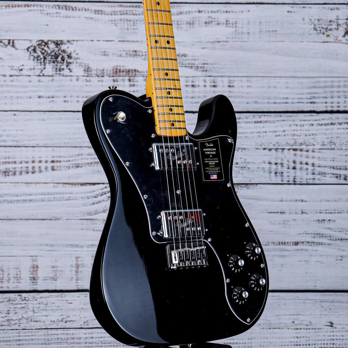 American Vintage II 1975 Telecaster® Deluxe | Maple Fingerboard | Black