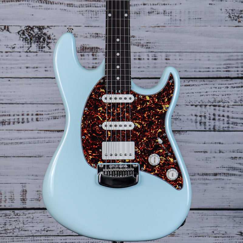 Ernie Ball Music Man Cutlass HSS Electric Guitar | Powder Blue