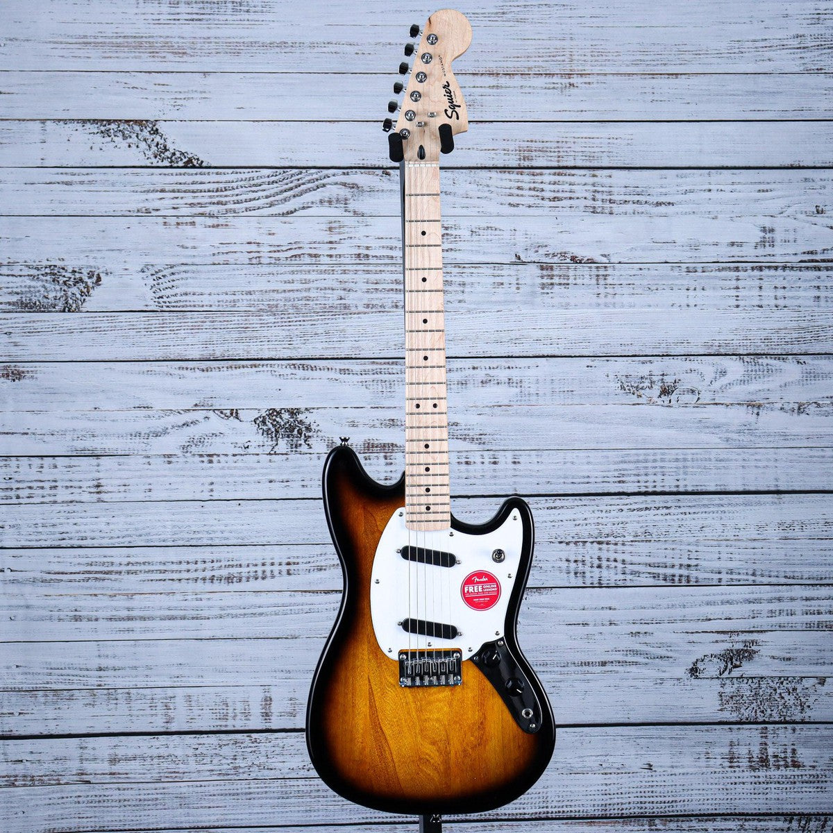 Squier Sonic Mustang SS Electric Guitar | Sunburst | Shop Yandas Music
