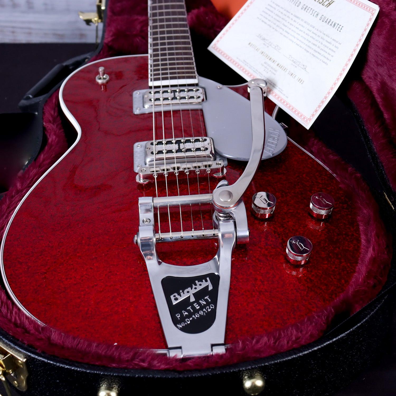 B-Stock Gretsch Players Edition Jet FT Bigsby Electric Guitar | Red Sparkle  | G6129T