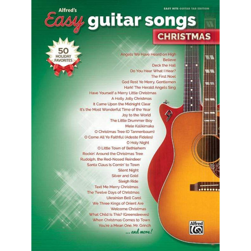 Alfred Easy Guitar Christmas Song Book