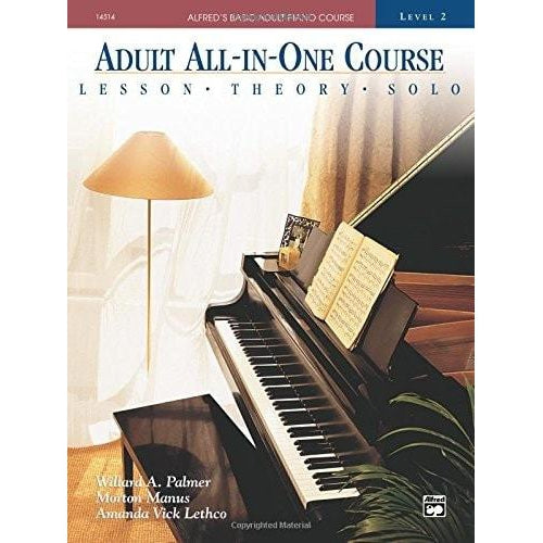 Alfred's Adult Piano Course | Adult All-In-One Course | Level 2