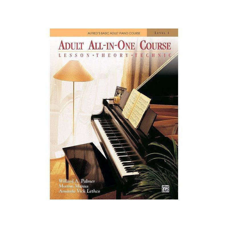 Alfred's Basic Adult All-in-One Piano Course Level 1