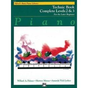 Alfred's Basic Piano Course: Technic Book Complete 2 & 3 [Piano]