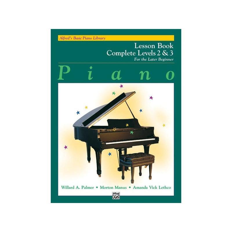Alfred's Basic Piano Library Complete Levels 2 & 3 Lesson
