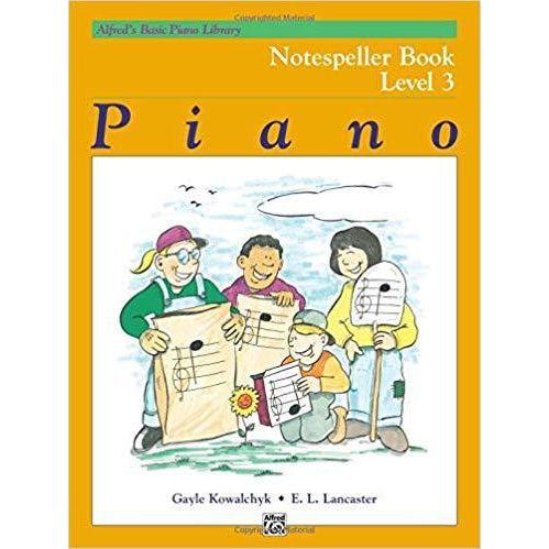 Alfred's Basic Piano Library Notespeller, Bk 3