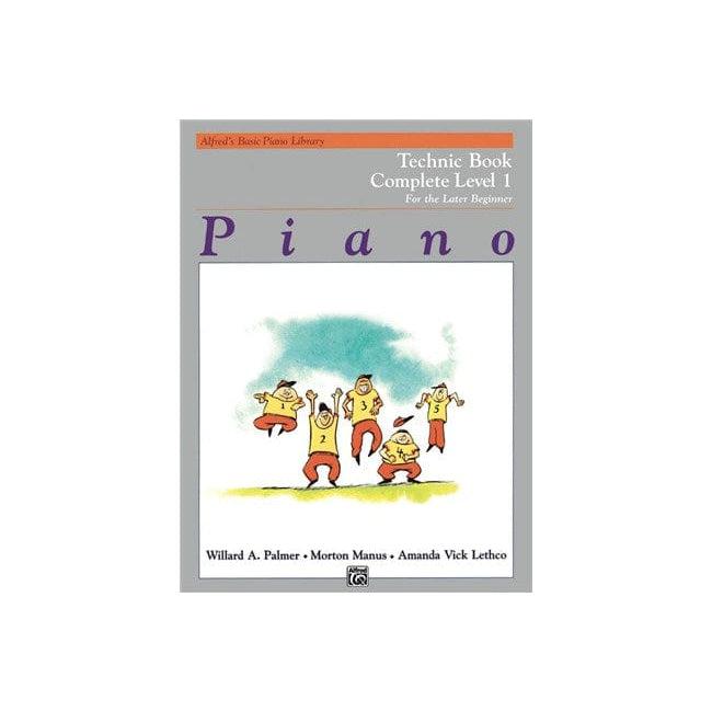 Alfred's Basic Piano Library: Technic Book Complete 1 (1A/1B)