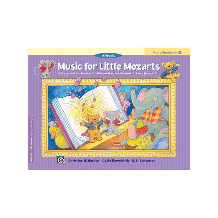 Alfred's Music for Little Mozarts Book 4 Music Workbook