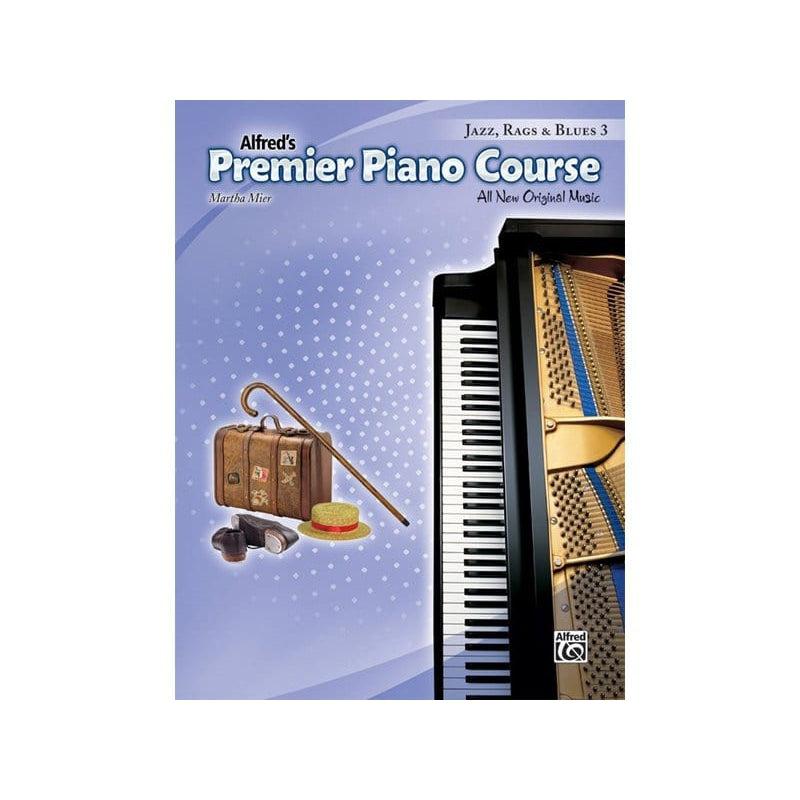 Alfred's Premier Piano Course Level 3 Jazz Rags & Blues