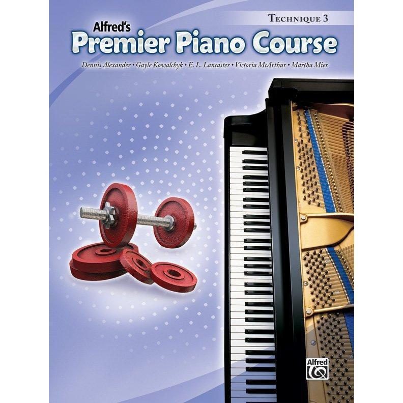 Alfred's Premier Piano Course, Technique 3