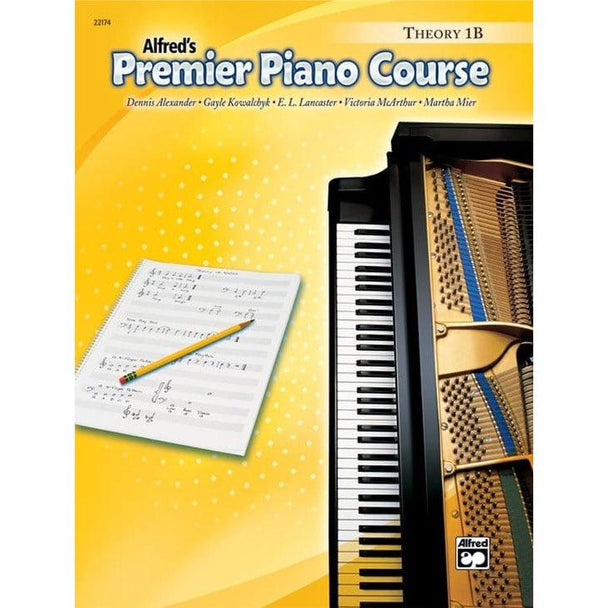 Alfred's Premier Piano Course Theory 1B