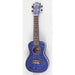 Amahi C-23 Concert Ukulele | Quilted Ash Blue