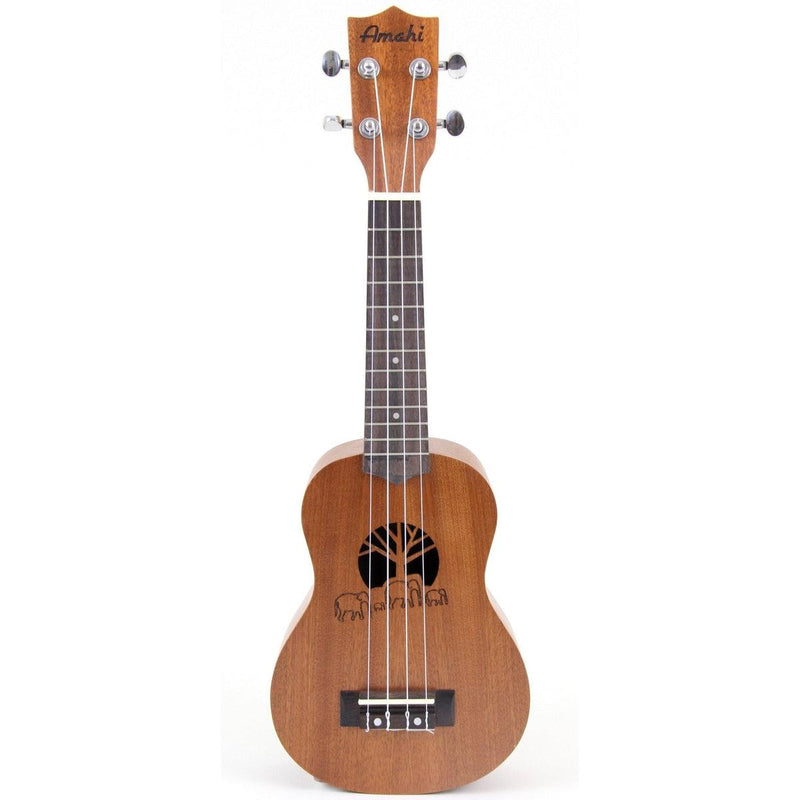 Amahi UK130 Traditional Shape Soprano Ukulele