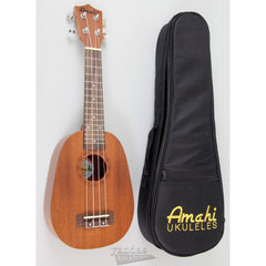 Amahi UK240S Select Mahogany Series Soprano Ukulele | Pineapple Shape