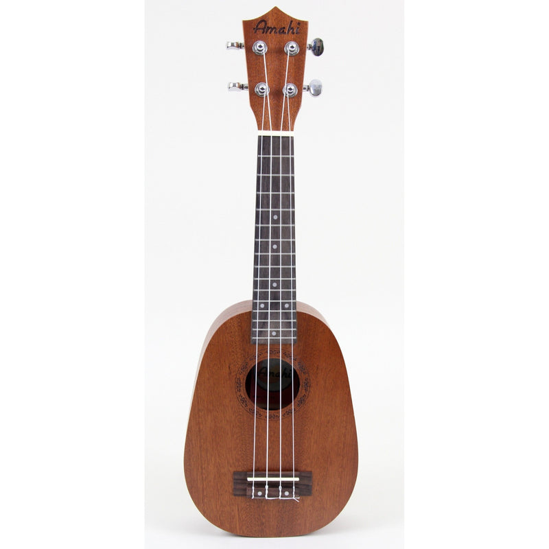 Amahi UK240S Select Mahogany Series Soprano Ukulele | Pineapple Shape