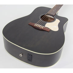 Art & Lutherie Americana CW Dreadnought Acoustic Electric Guitar | Faded Black