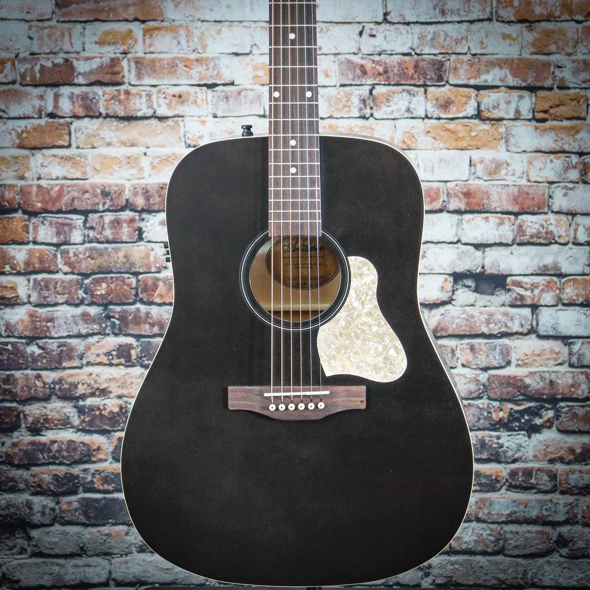 Art & Lutherie Americana Dreadnought Acoustic Electric Guitar | Faded Black