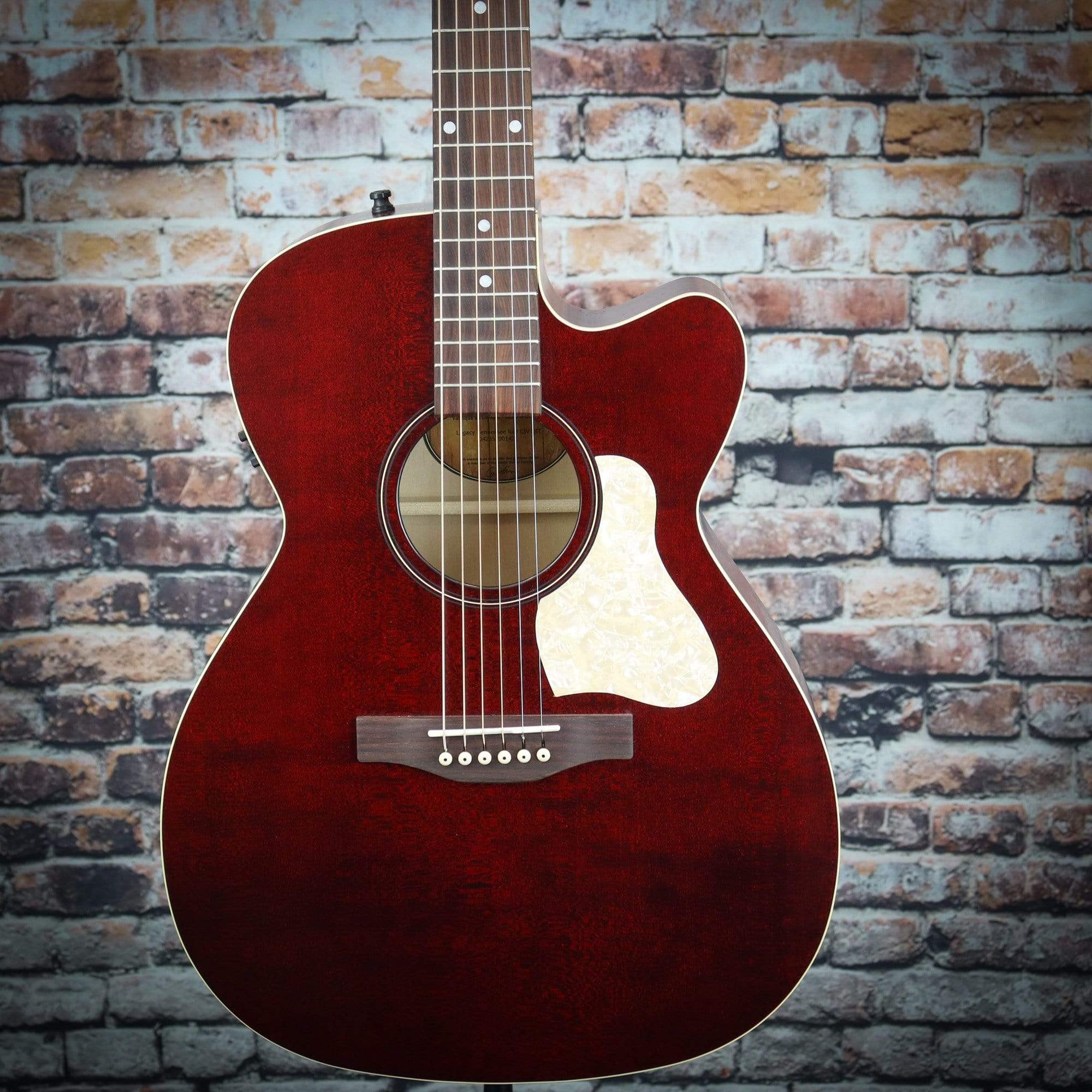 Art & Lutherie Legacy CW Red Acoustic-Electric Guitar – Yandas Music