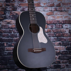 Art & Lutherie Roadhouse Parlor Acoustic Guitar | Faded Black W/ Bag