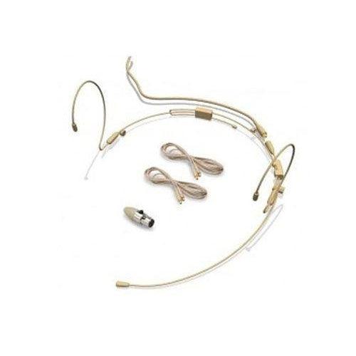 Avlex HSP-03BG Dual Ear Headset Microphone | Beige